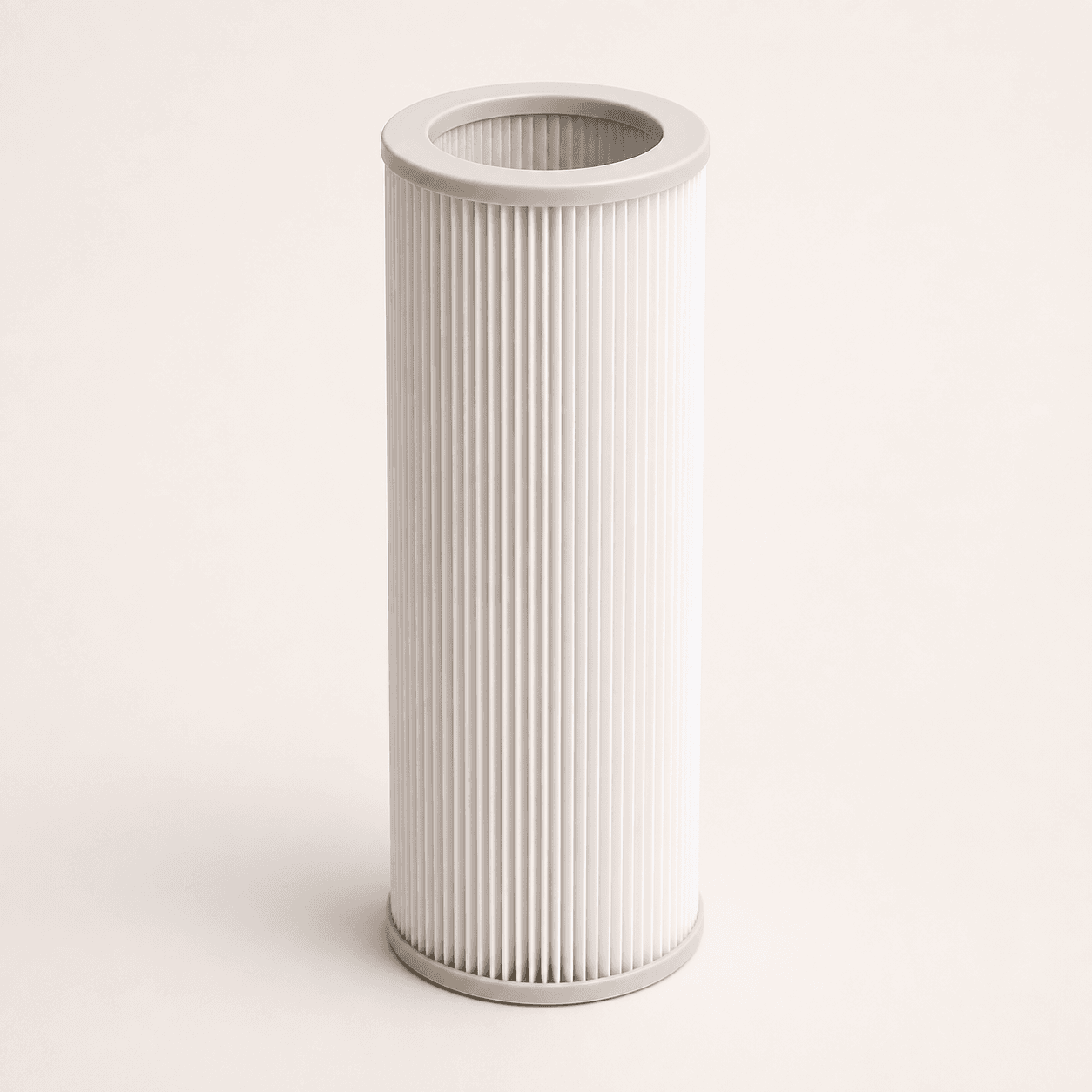 Brand-neutral illustration of the tall open-ended replacement element used by a PDC Bali hot tub