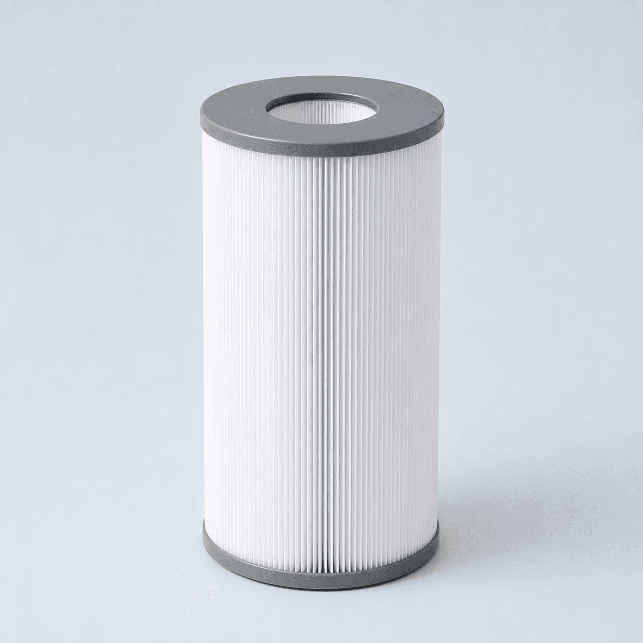 Unbranded illustration of a gray-capped CX100XRE pool filter cartridge