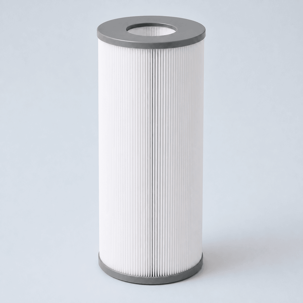 Unbranded illustration of a gray-capped CX200XRE pool filter cartridge