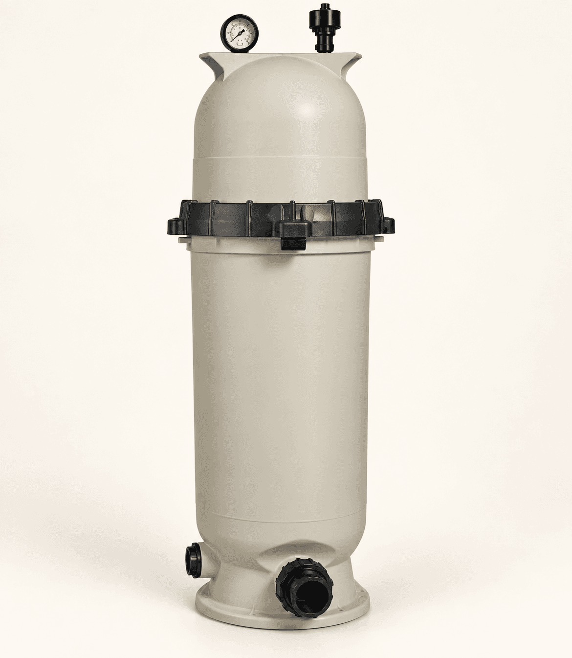 Unbranded illustration of Pentair Clean & Clear CC 75 pool filter housing